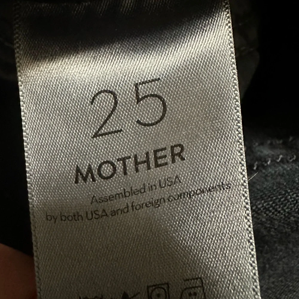 Mother Jeans The Insider Ankle Size 25 Dark‎ Blue Wash